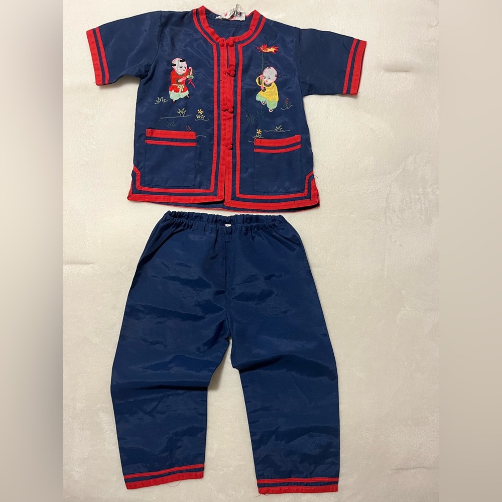 Chinese tang suit- kids size 2T